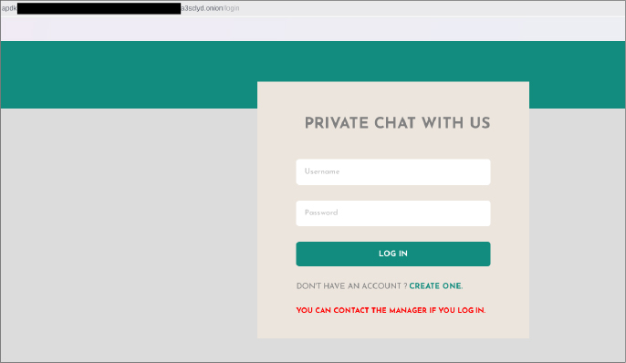 Interface de negociação